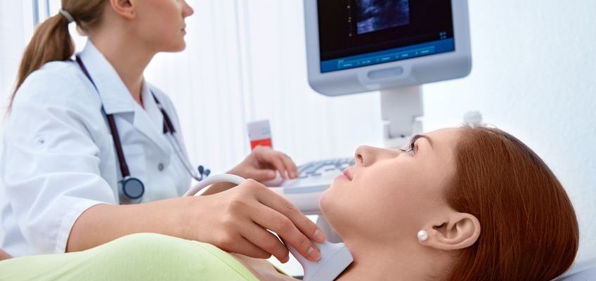 scanning of a thyroid